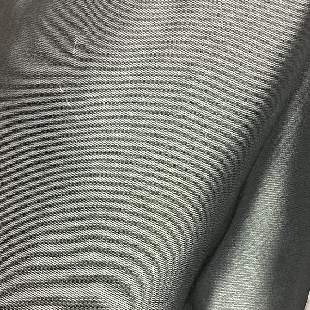Escada Margaretha Ley Grey Metallic Hooded Cashmere Lined Coat M - Picture 9 of 14